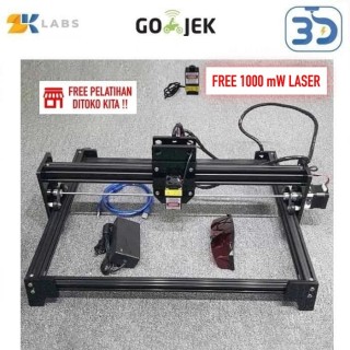 Zaiku CNC Laser Engraving Machine 3040 DIY Kit Mesin with Free Laser